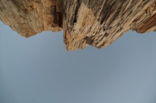 Cliff seen from below