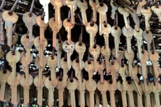 Rows of keys