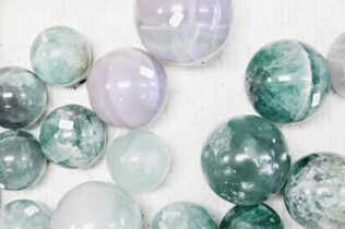 Close up of gemstones