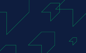 Green chevrons against a navy